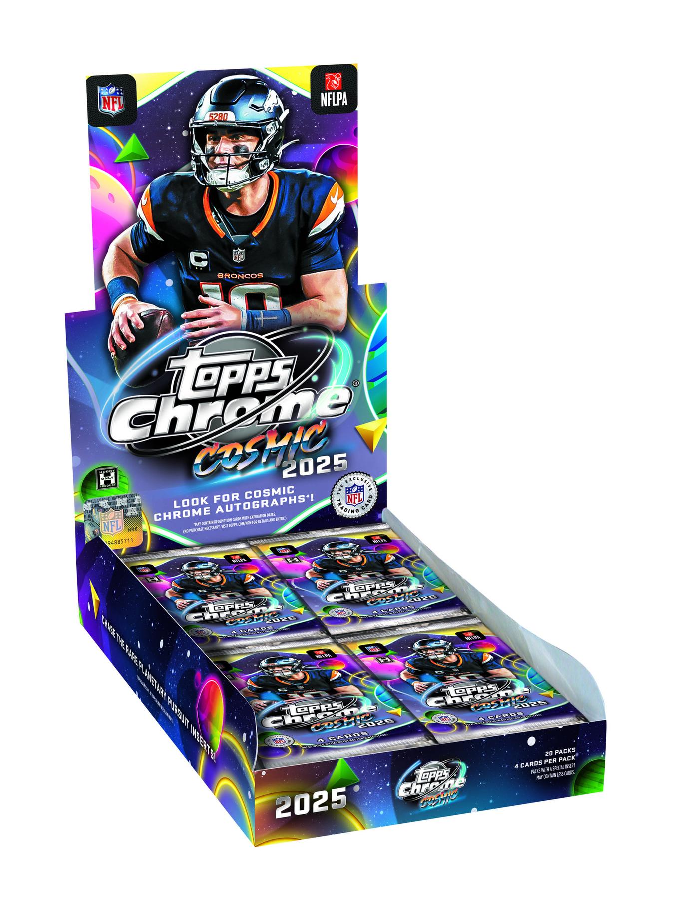 2025 Topps Cosmic Chrome Football Hobby Box (Presell) | DA Card World