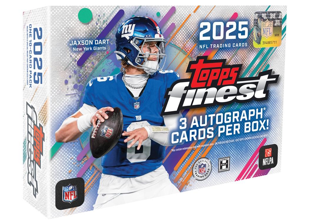 2025 Topps Finest Football Delight Box (Presell) | DA Card World