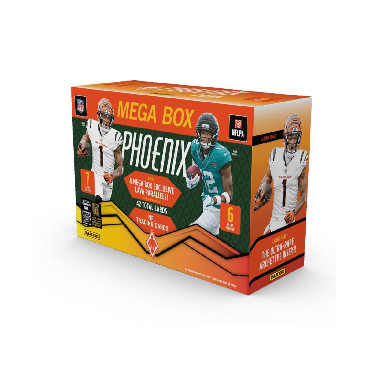 2025 Panini Phoenix Football Mega 20-Box Case (Lava Parallels