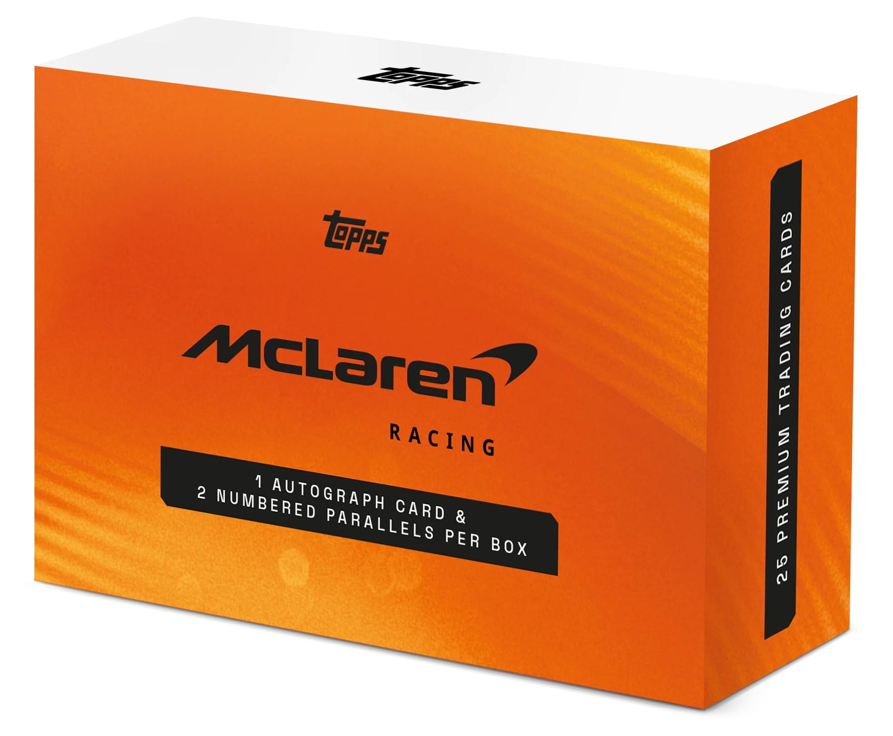 Orange Card 4枚　合計1万円分 2025 Topps McLaren Formula 1 F1 Box | DA Card World