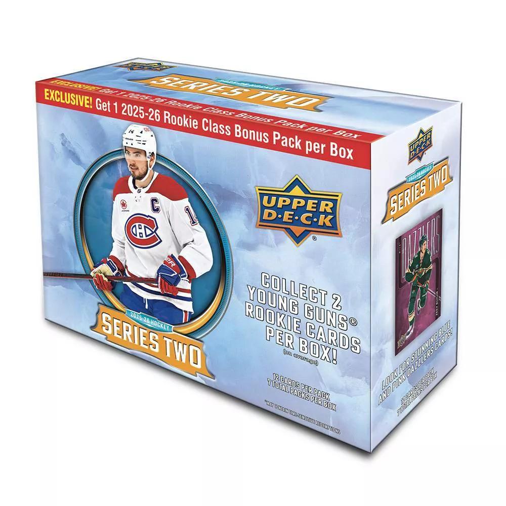 2025/26 Upper Deck Series 2 Hockey Mega Box (Rookie Class Bonus