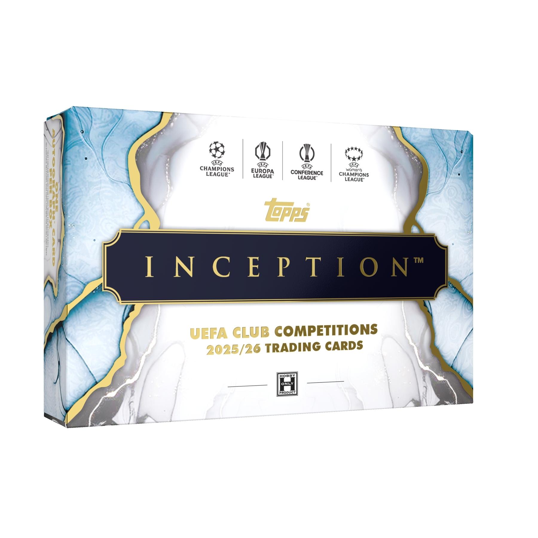 2025/26 Topps Inception UEFA Club Competitions Soccer Hobby 8-Box