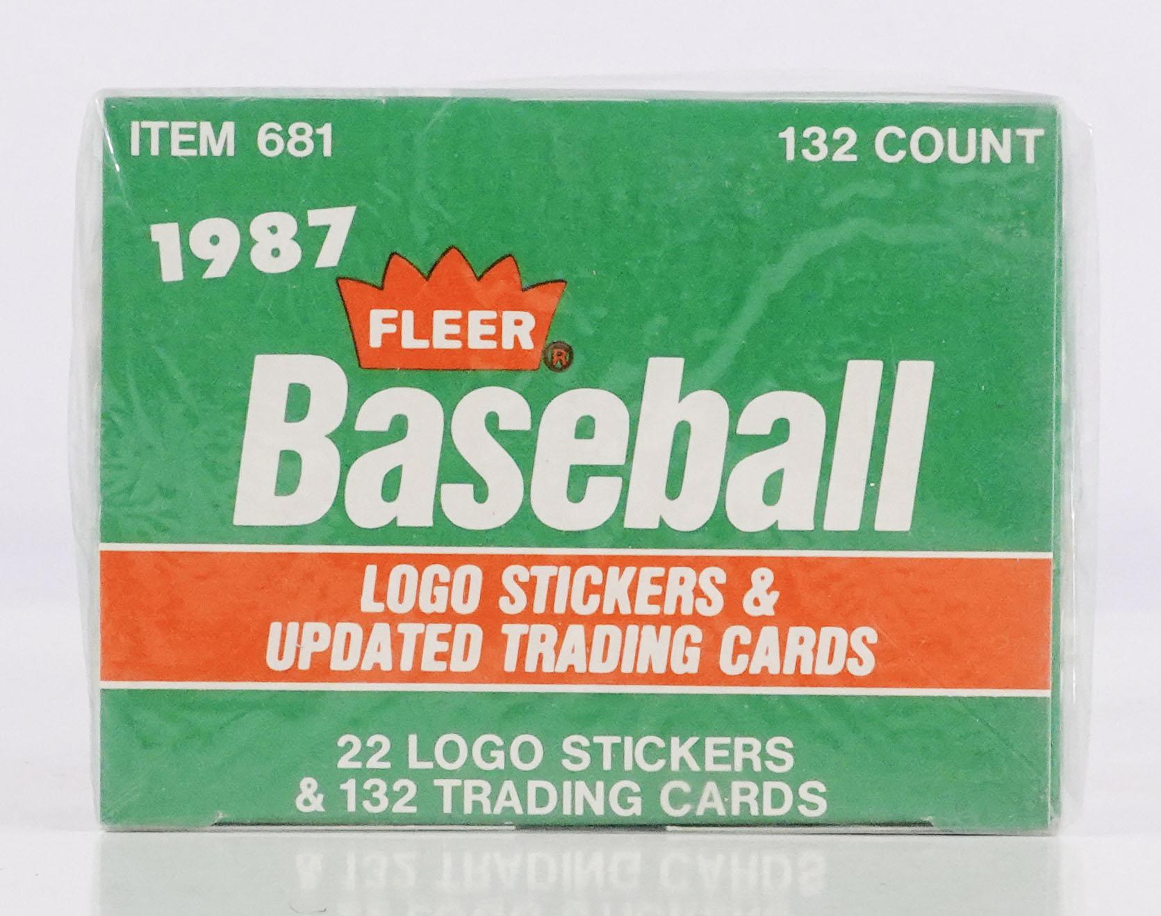 1987 Fleer Update Baseball Factory Set DA Card World