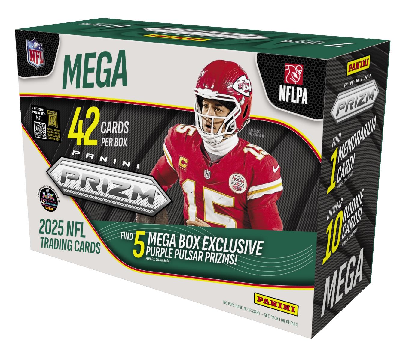 2025 Panini Prizm Football Hobby Mega Box | DA Card World