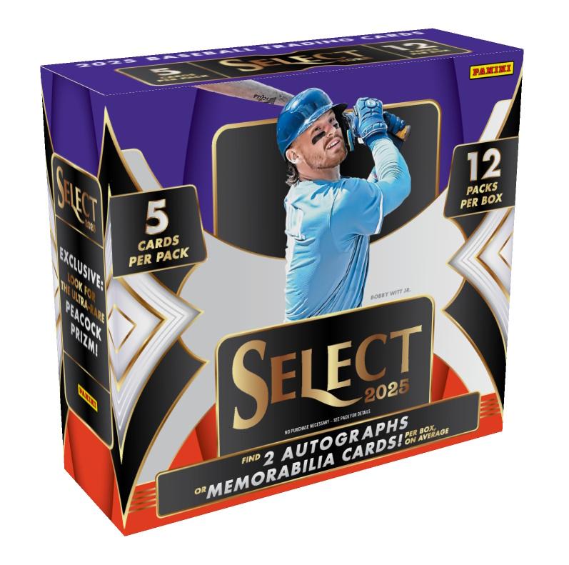 ファン マタ Panini Select パッチオート 25枚限定 2025 Panini Select Baseball Hobby Box (Presell) | DA Card World