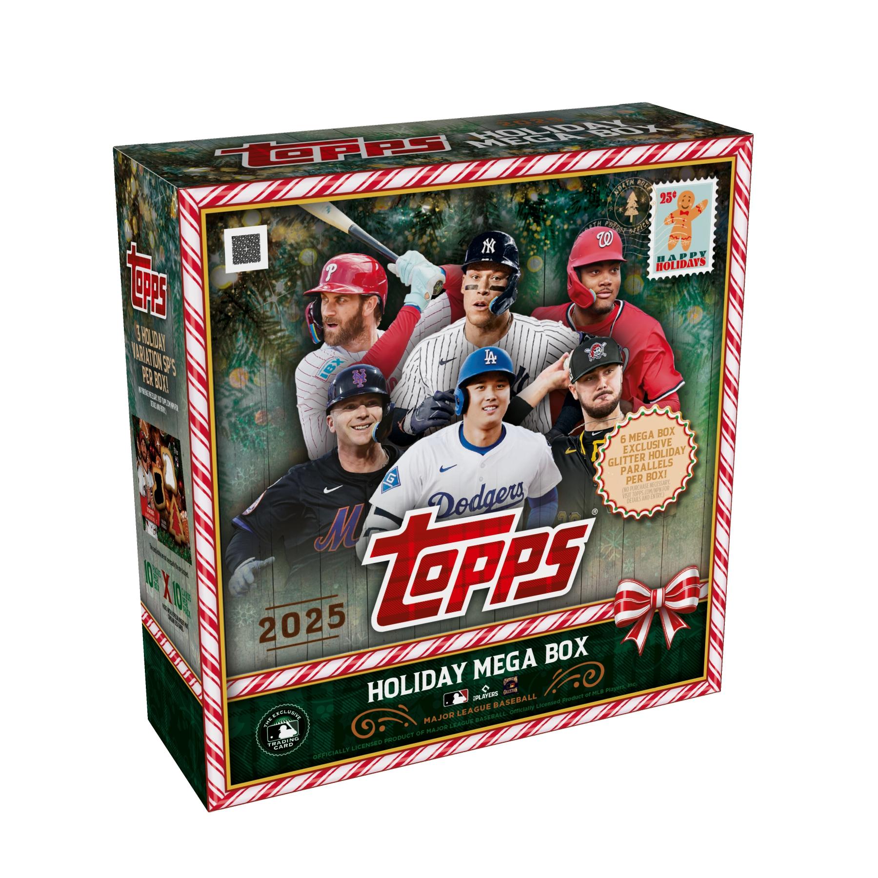 記念グッズ Topps Baseball Holiday mega/ Update Box Amazon.com: 2022 Topps Baseball Trading Cards Holiday Mega