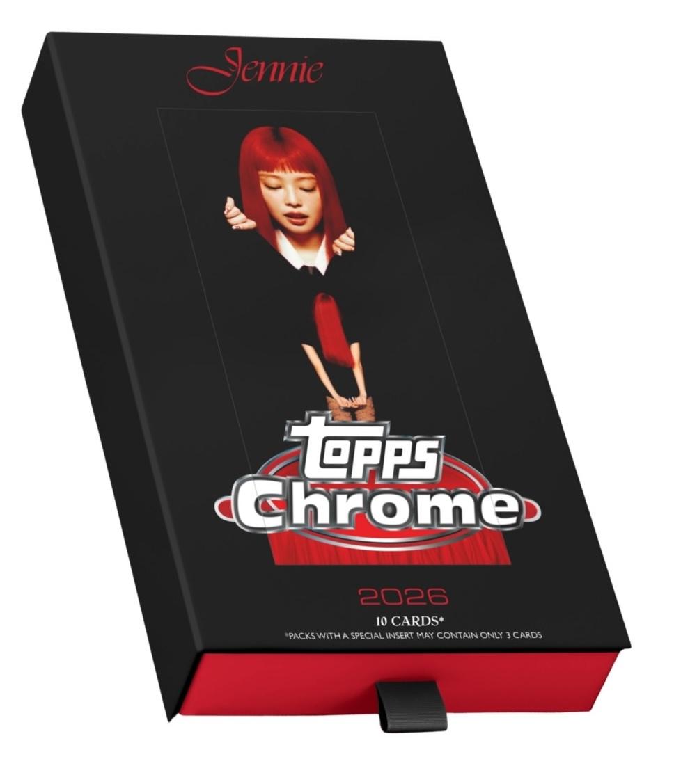 2026 Topps Chrome x Jennie Hobby 5-Box Case (Presell) | DA Card World