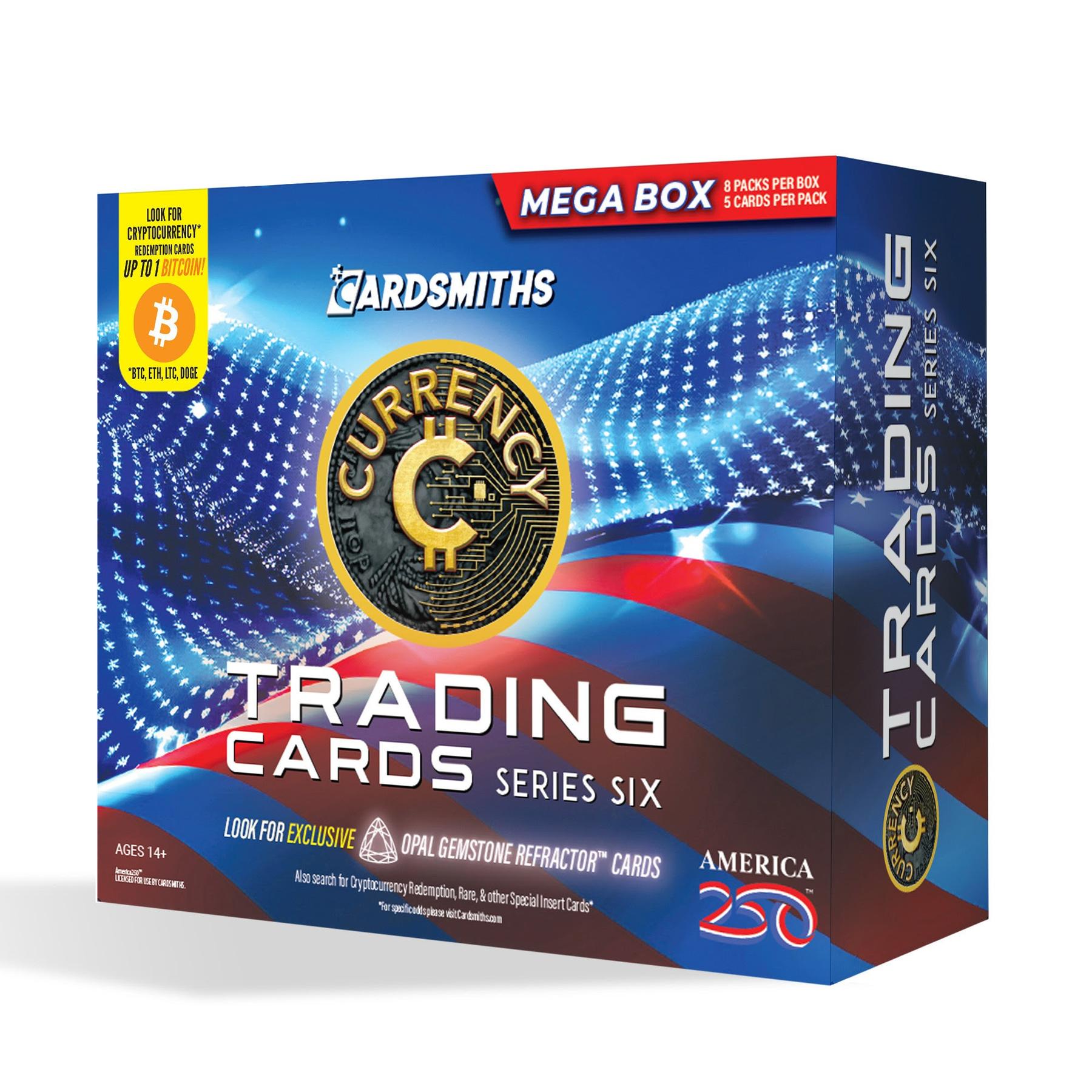 2026 Cardsmiths Currency Trading Cards Series 6 Mega 6-Box Case