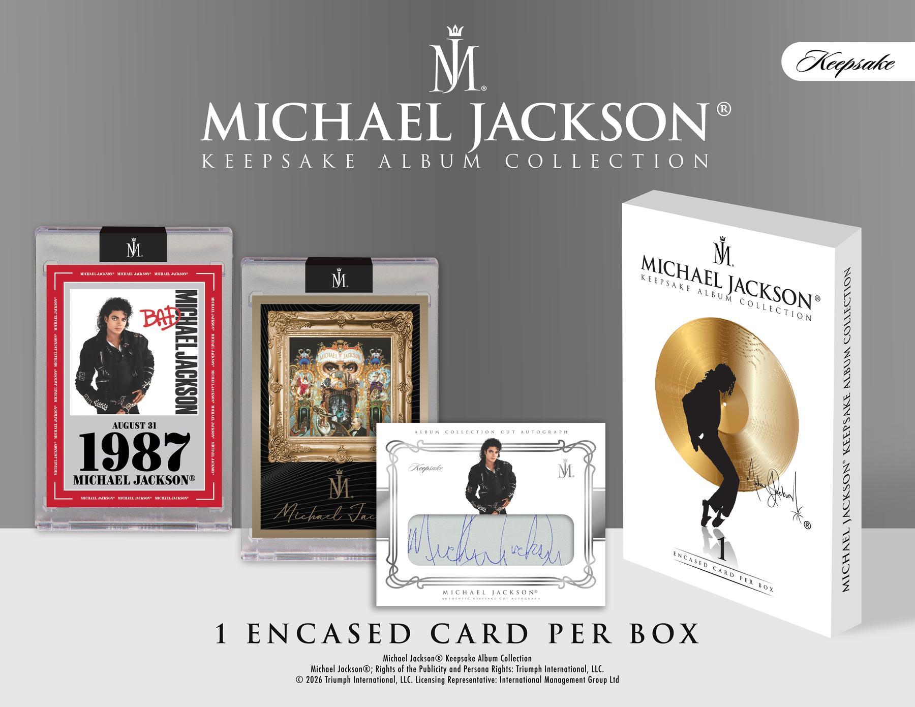 2026 Keepsake Michael Jackson Album Collection Spotlight Series