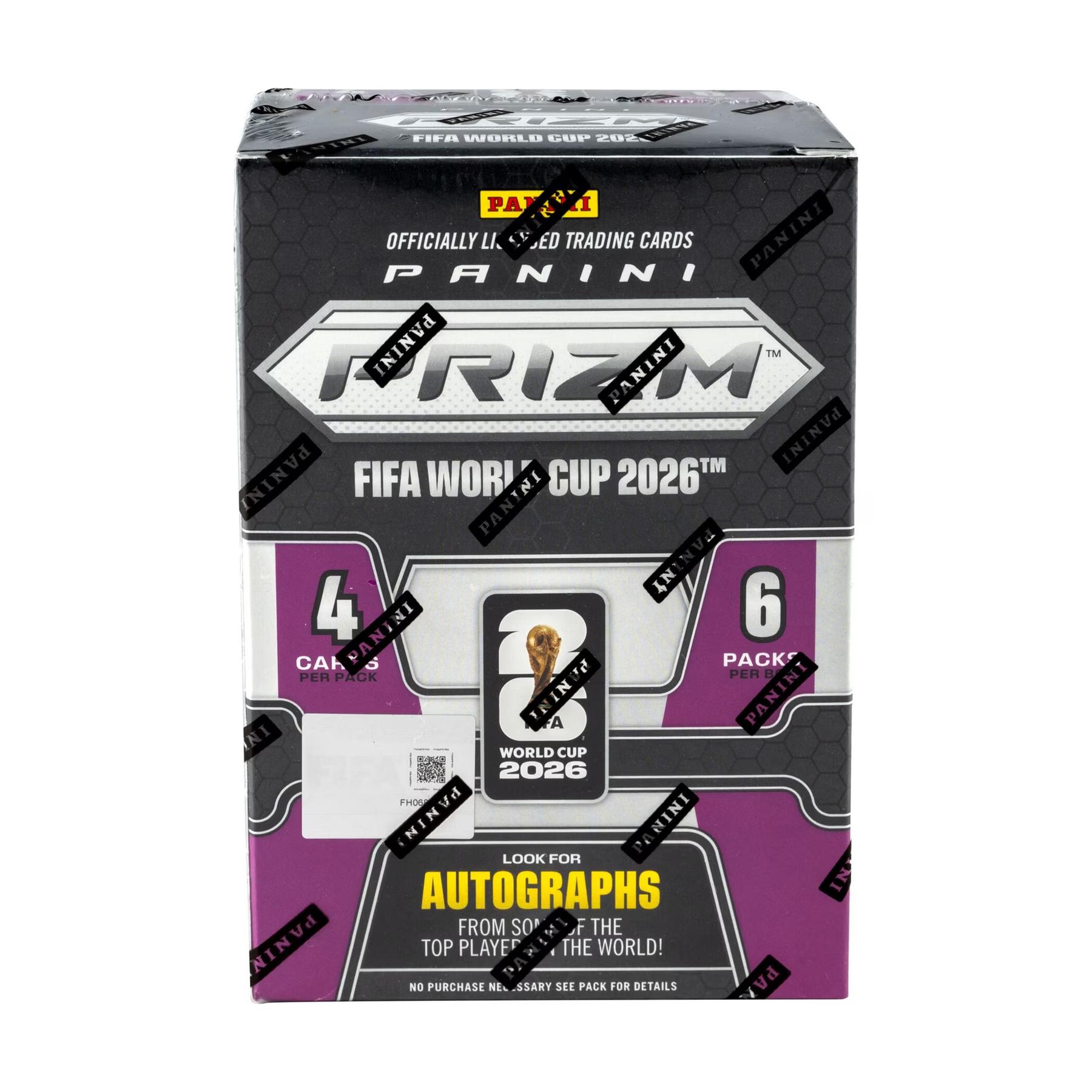 2026 Panini Prizm FIFA World Cup Soccer Blaster 20-Box Case (Blue