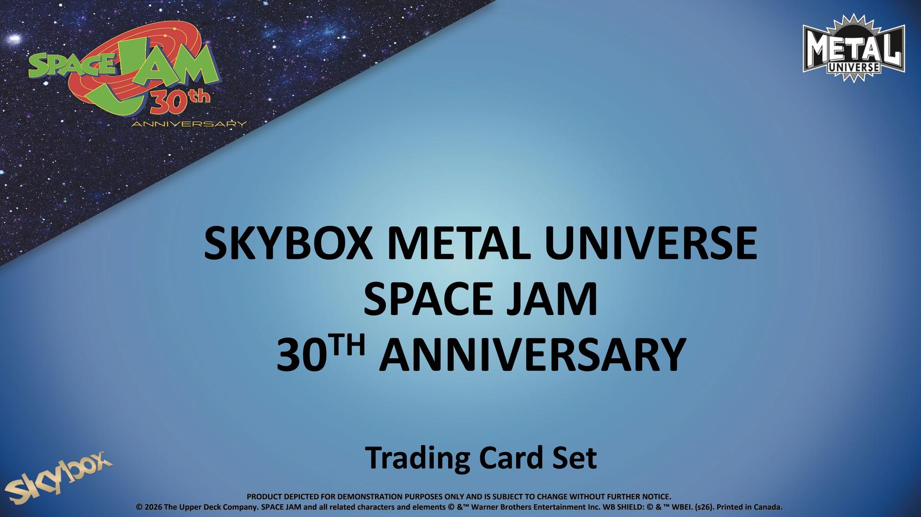 2026 Upper Deck Skybox Metal Universe Space Jam 30th Anniversary