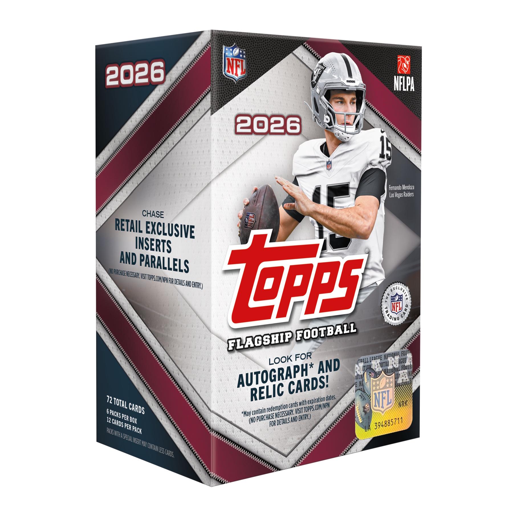 2026 Topps Football Blaster 40-Box Case | DA Card World