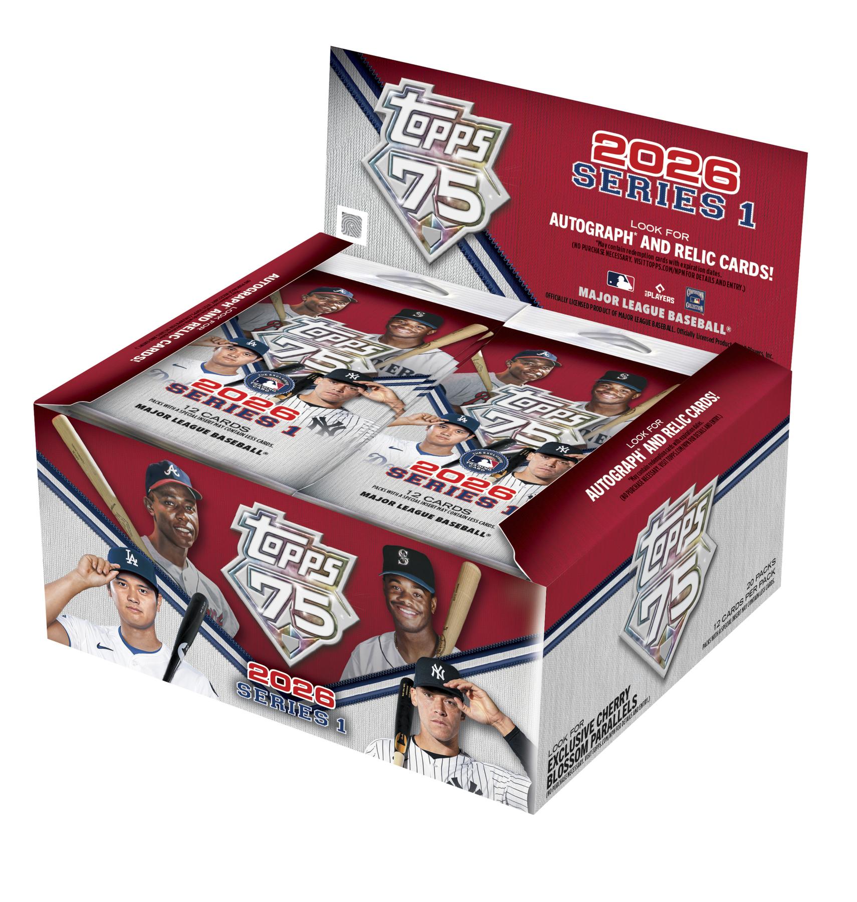 wbc topps teams japan ノーマルコンプリート＋シリアル　松井 2026 Topps Series 1 Baseball Japan Edition Box | DA Card World