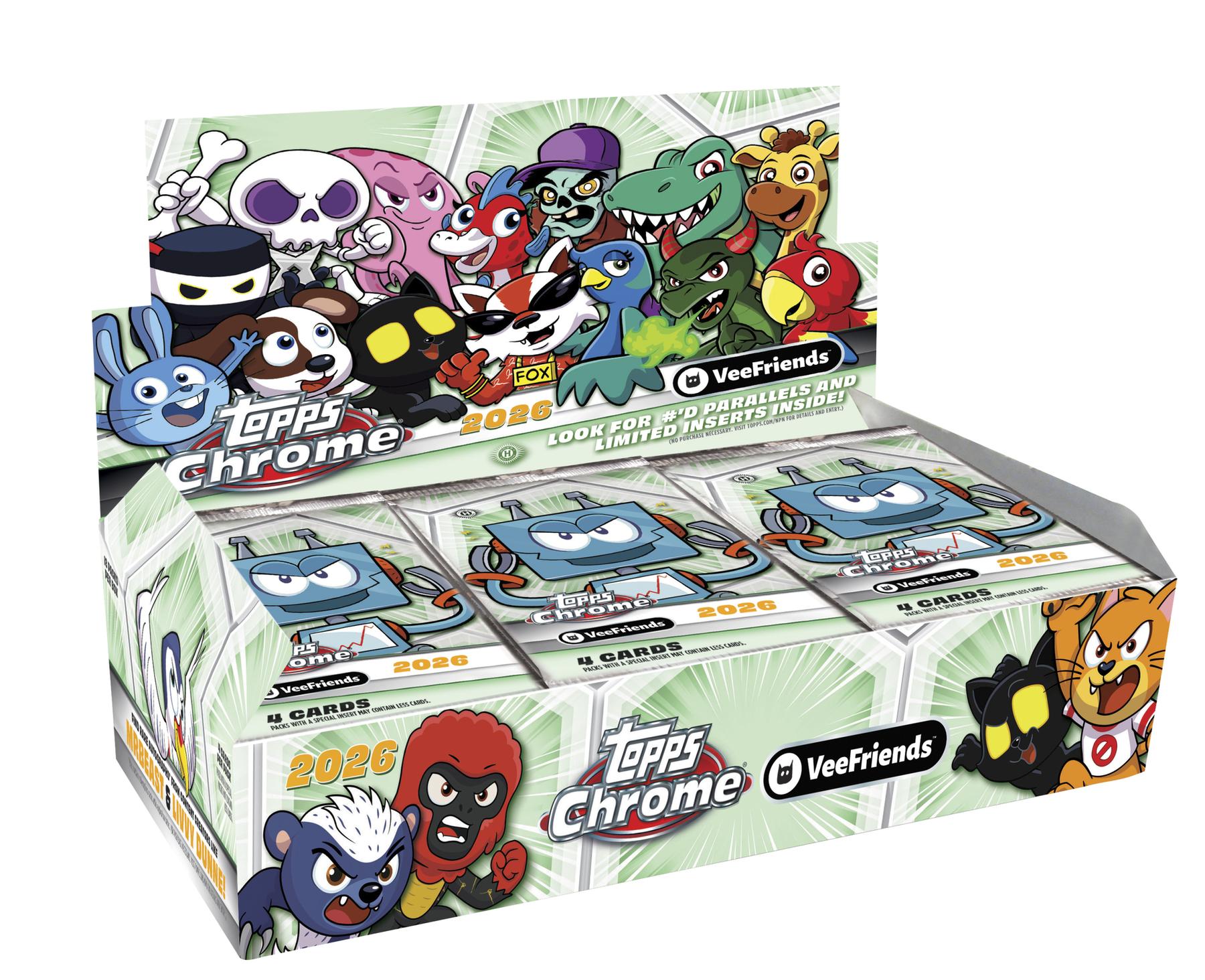 2026 Topps VeeFriends Chrome Hobby Box (Presell) | DA Card World