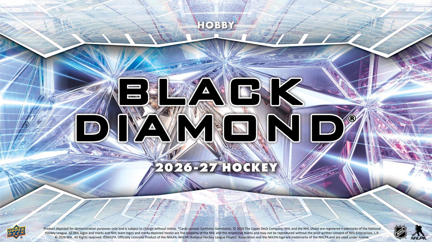 2026/27 Upper Deck Black Diamond Hockey Hobby 10-Box Case (Presell
