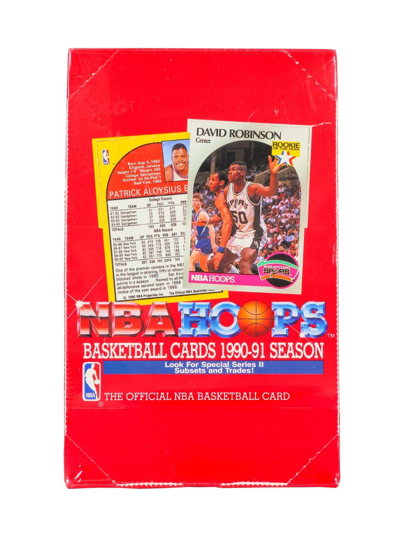 1990/91 Hoops Series 2 Basketball Wax Box | DA Card World