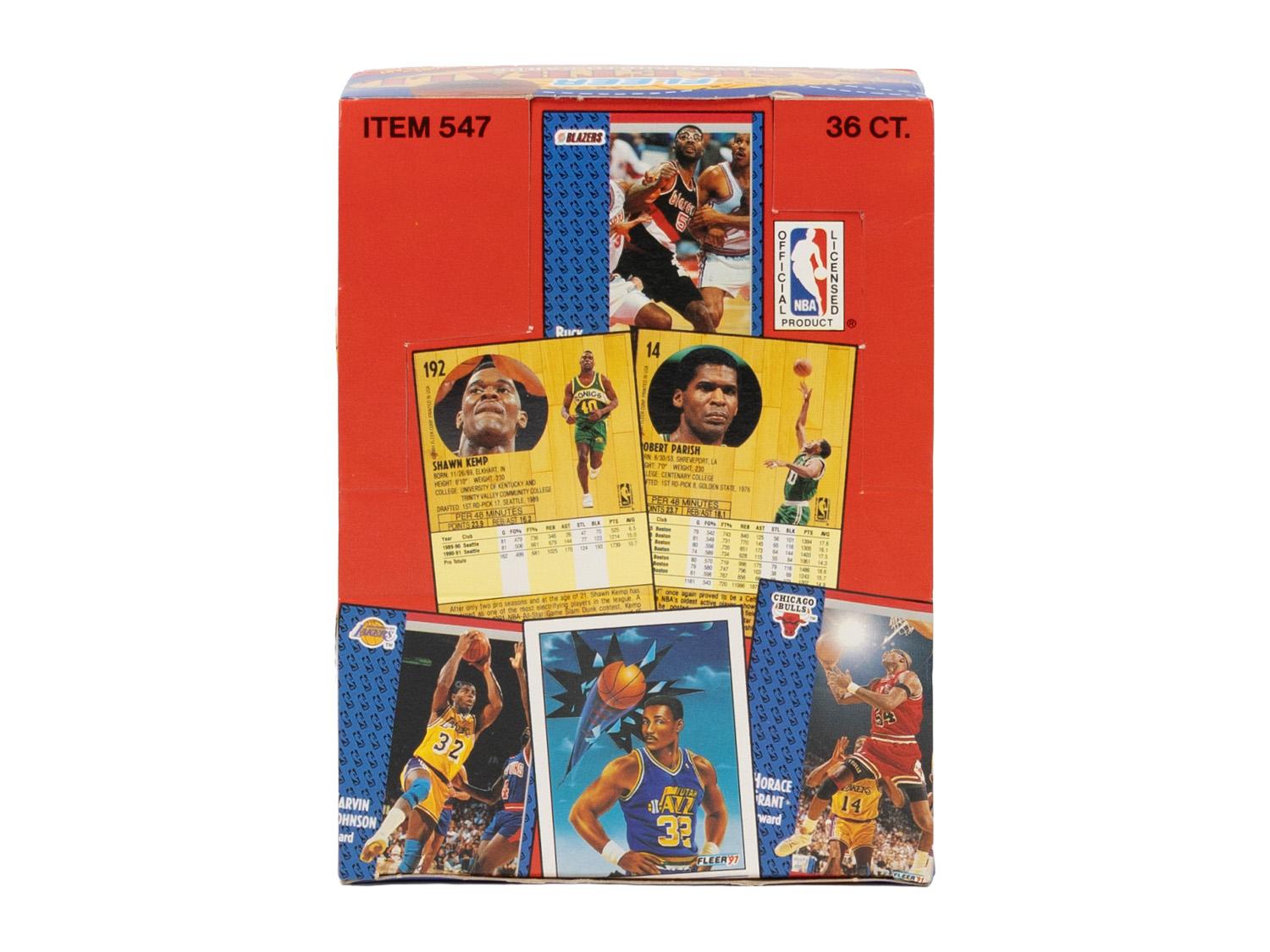 1991/92 Fleer Series 1 Basketball Wax Box | DA Card World
