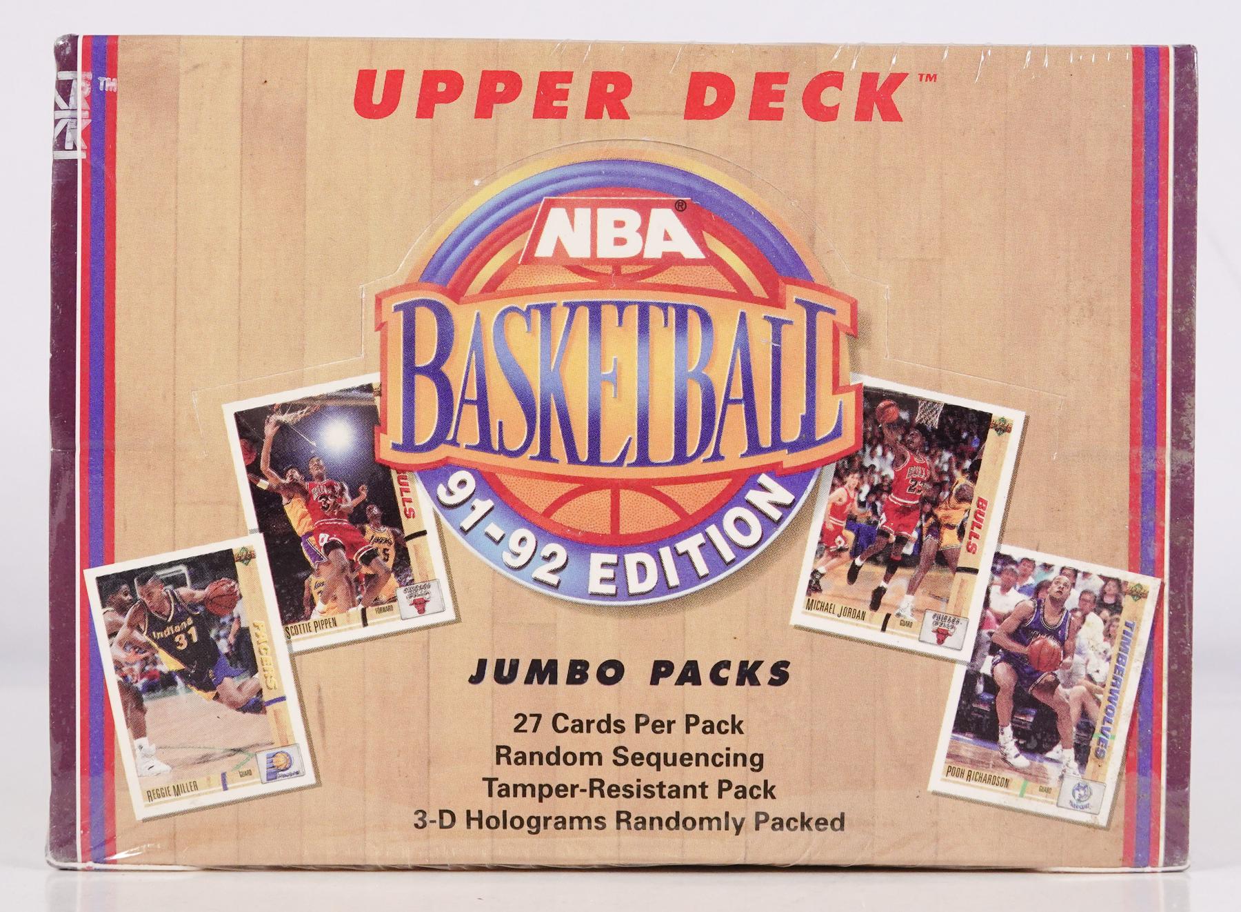 1991/92 Upper Deck Low # Basketball Jumbo Box | DA Card World