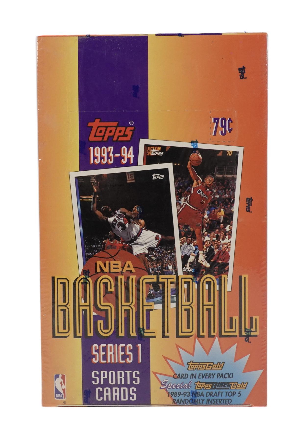 1993/94 Topps Series 1 Basketball Hobby Box | DA Card World