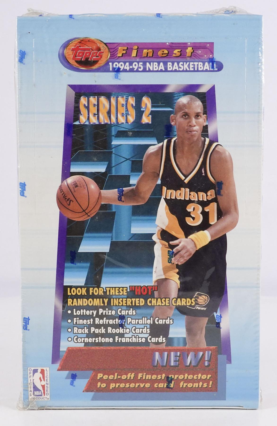 1994-95 Topps Basketball Series 2 Box Opening Recap What To