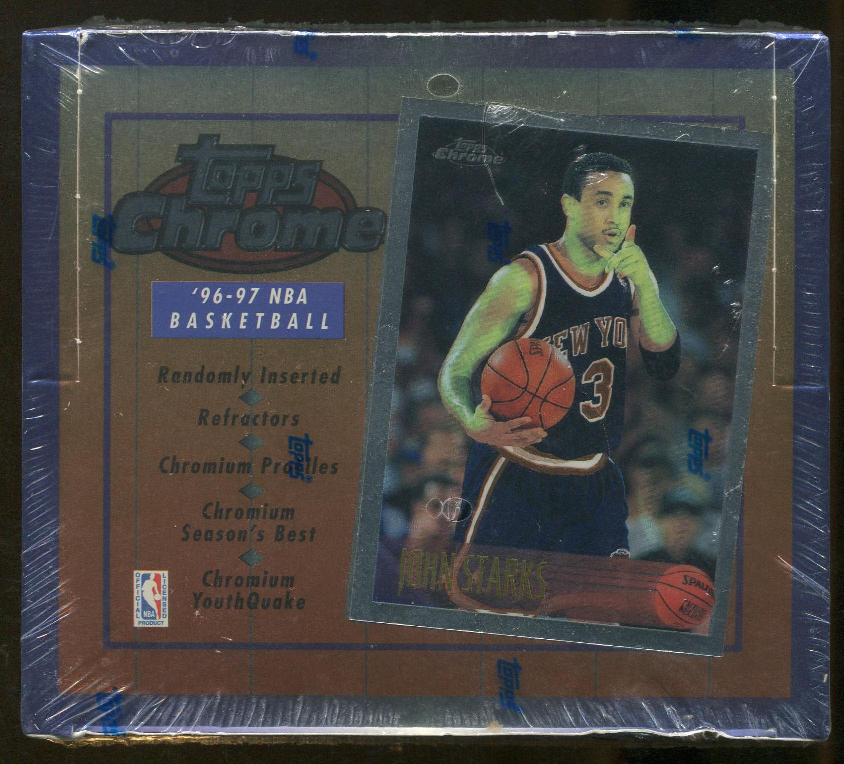 1996/97 Topps Chrome Basketball Hobby Box | DA Card World