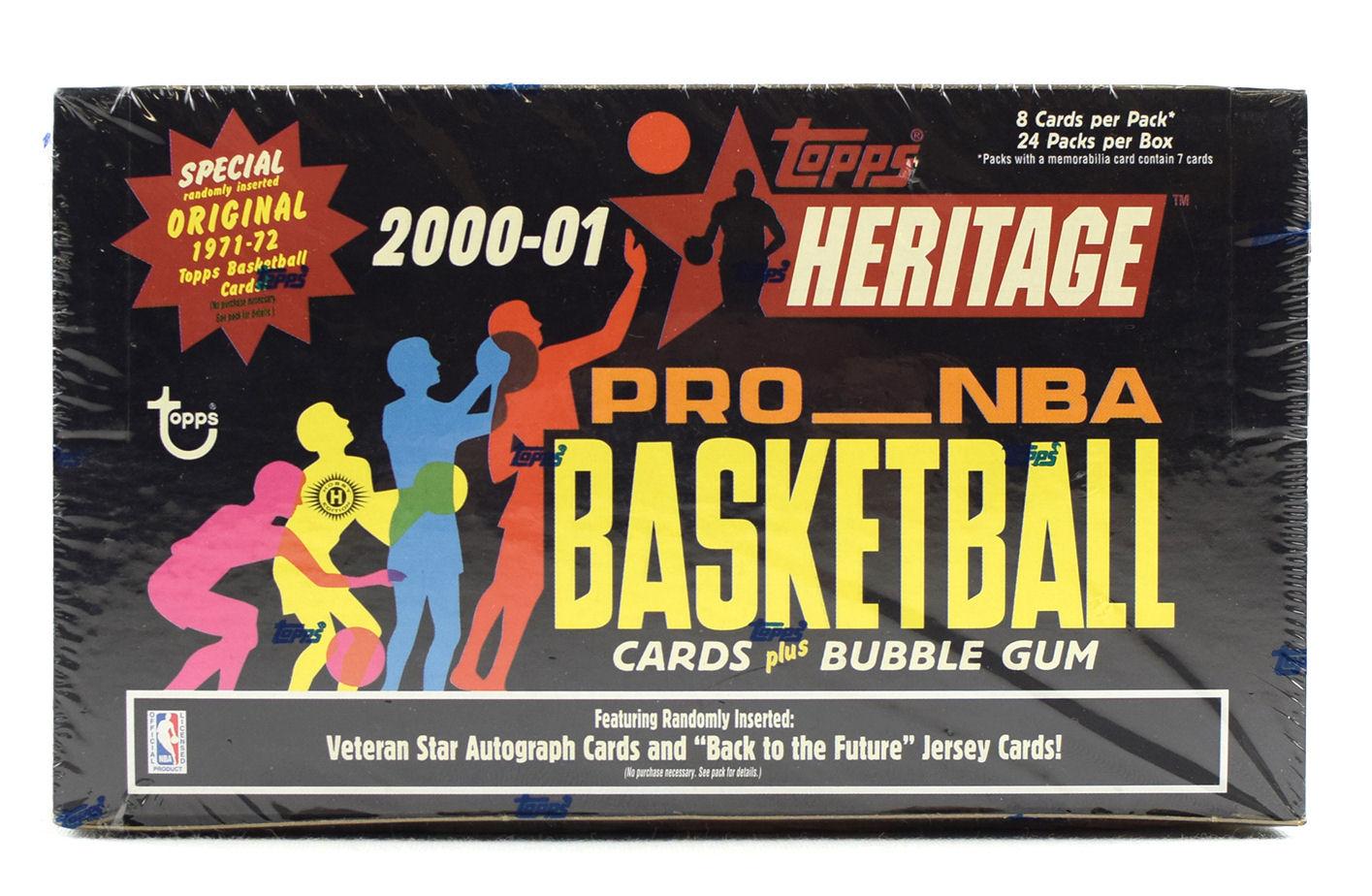 2000/01 Topps Heritage Basketball Hobby Box | DA Card World