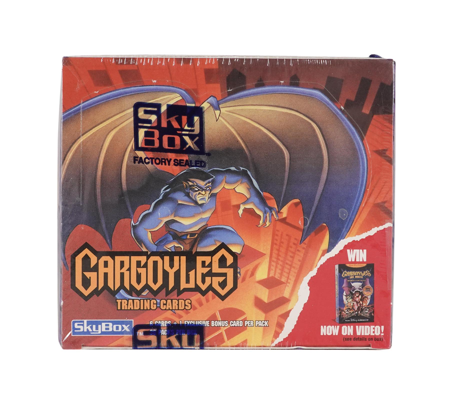Gargoyles Trading Card Box (1995 Skybox) | DA Card World