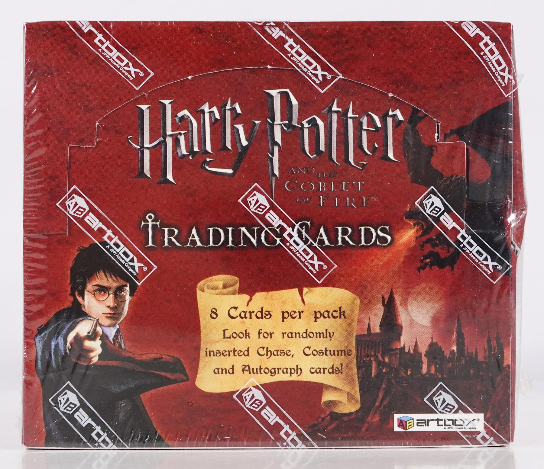 Harry Potter and The Goblet of Fire Hobby Box (2005 Artbox) DA Card World