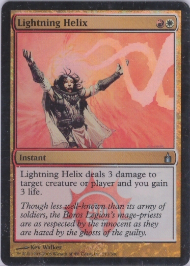 Magic the Gathering Ravnica Single Lightning Helix Foil | DA Card World