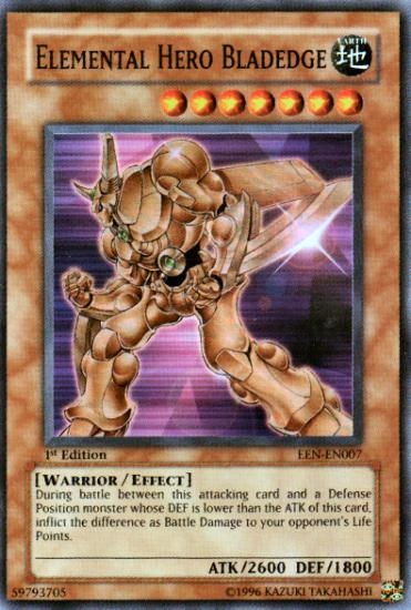 Yu-Gi-Oh SD GX Elemental Hero Bladege Super Rare | DA Card World