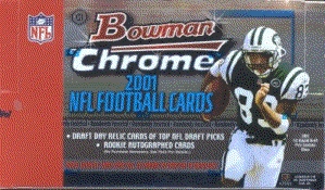 2001 Bowman Chrome Baseball 24ct Retail Box