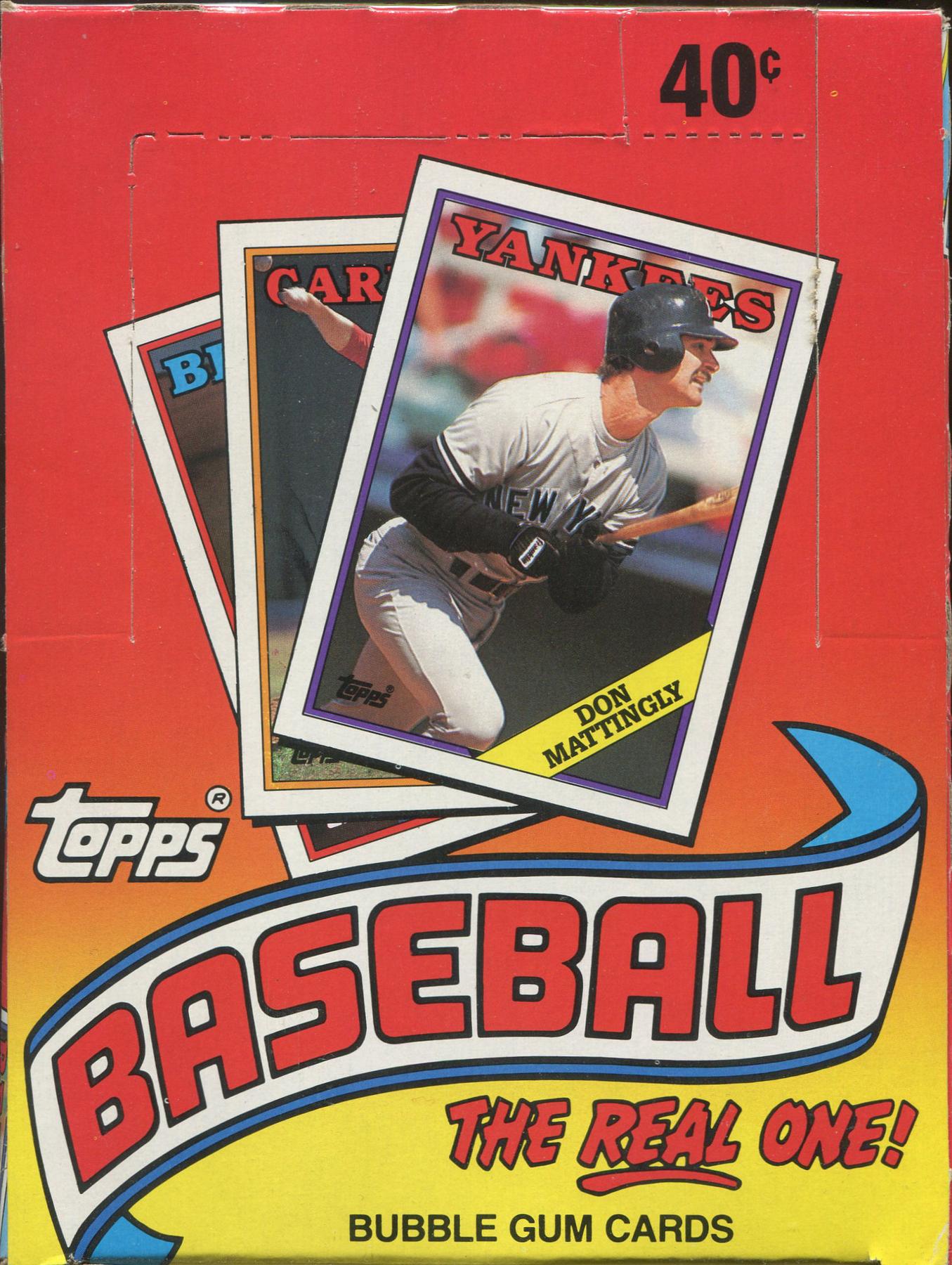 1988 Topps Baseball Wax Box | DA Card World