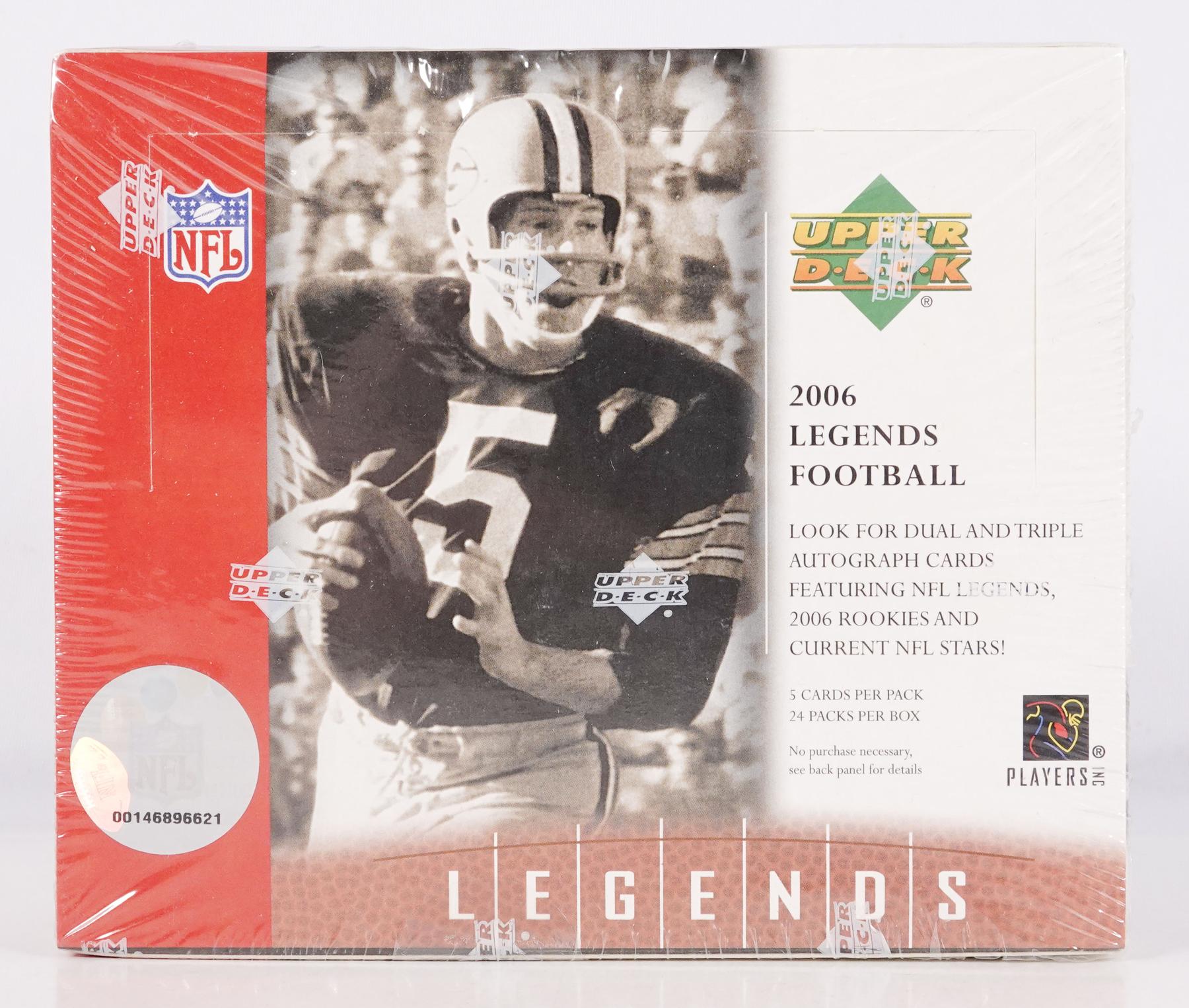 2006 Upper Deck Legends Football Hobby Box | DA Card World
