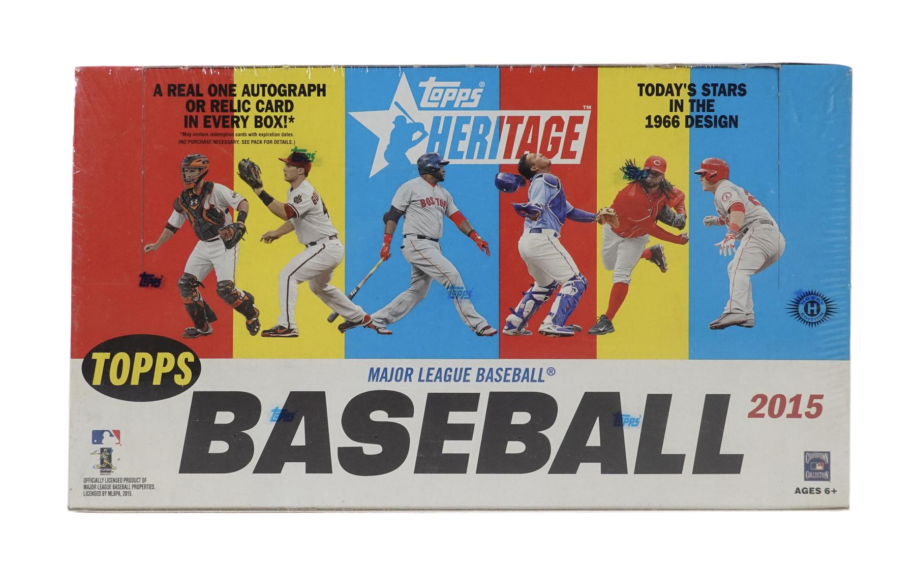 2015 Topps Heritage Baseball - Complete 425 Card Set - sporting
