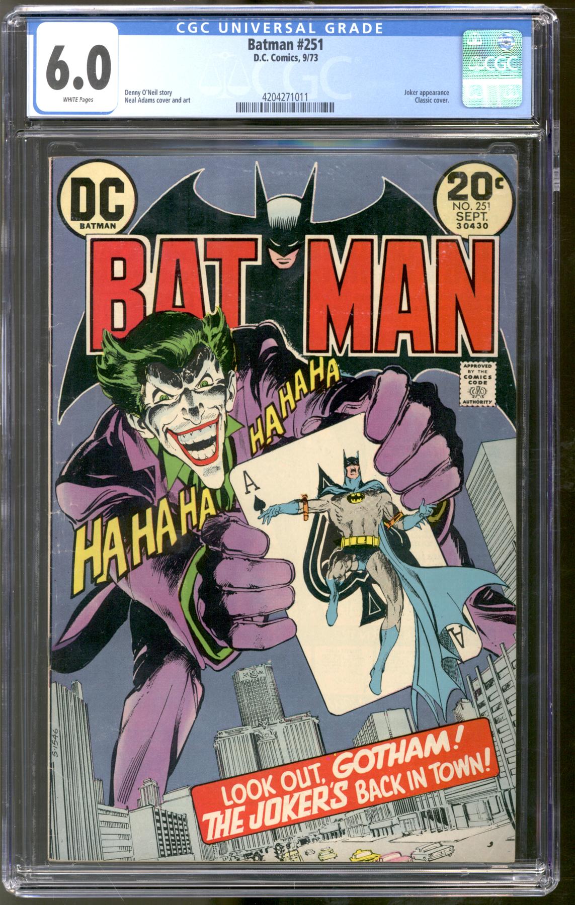 Batman #251 CGC  (W) *4204271011* | DA Card World