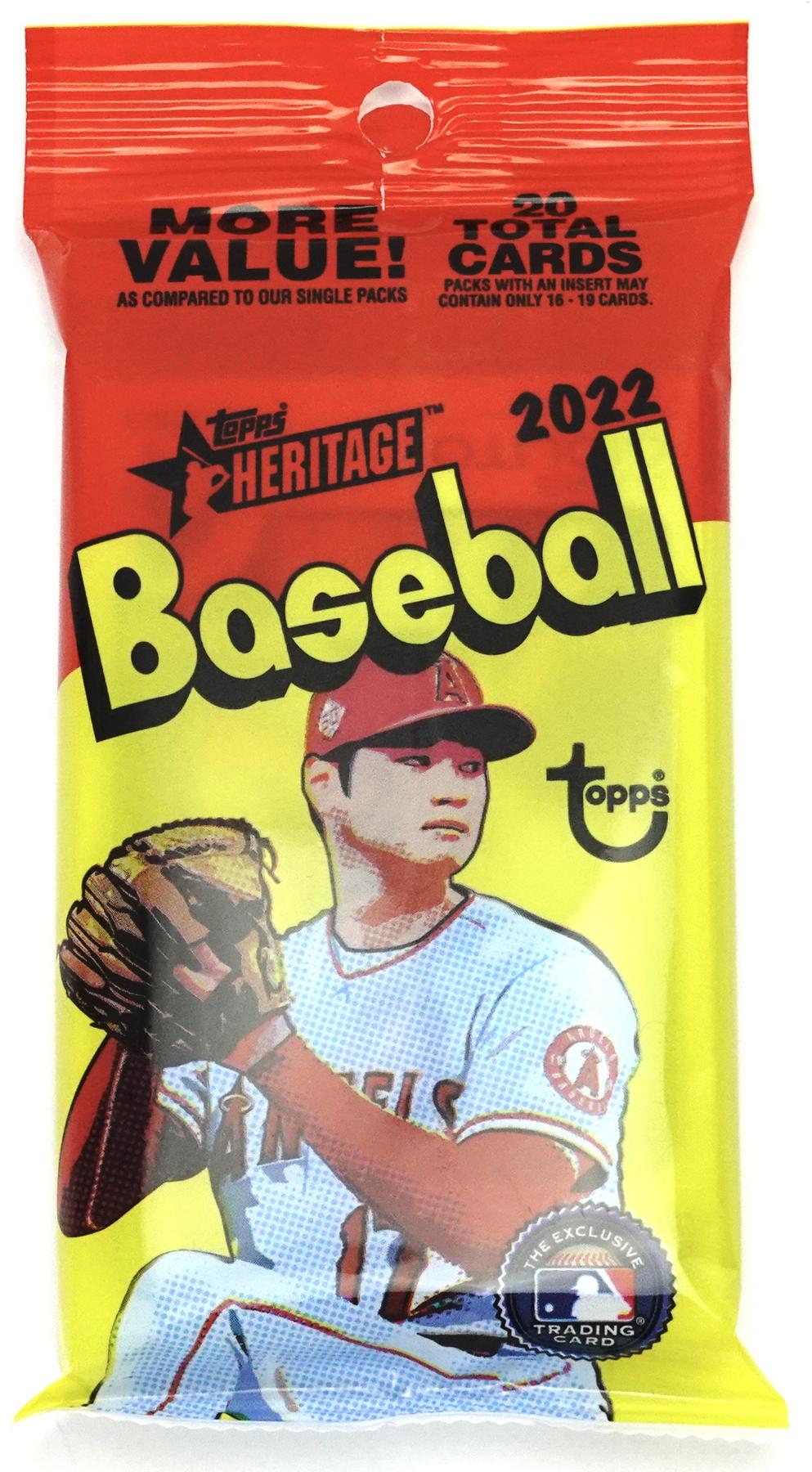 2023 Topps Heritage Baseball Jumbo Value Pack