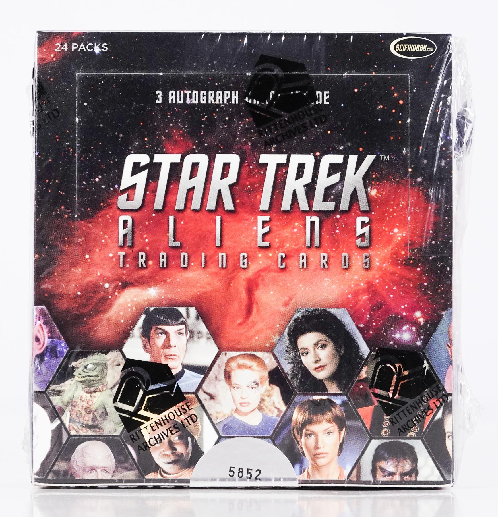 Star Trek: Aliens Trading Cards Box (Rittenhouse 2014) | DA Card World