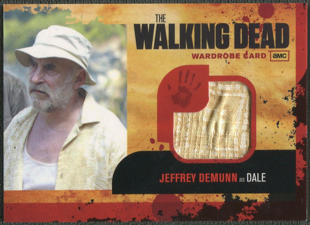 2011 The Walking Dead #M10 Jeffrey Demunn as Dale Wardrobe Memorabilia ...