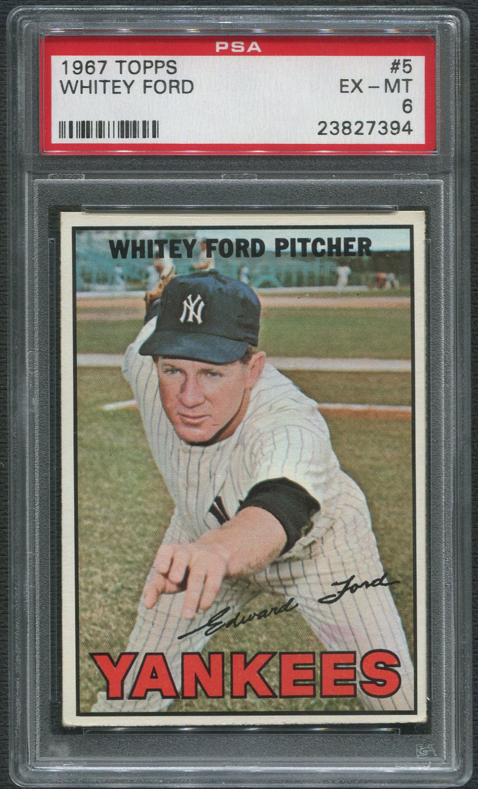 1967 Whitey ford baseball card value #10