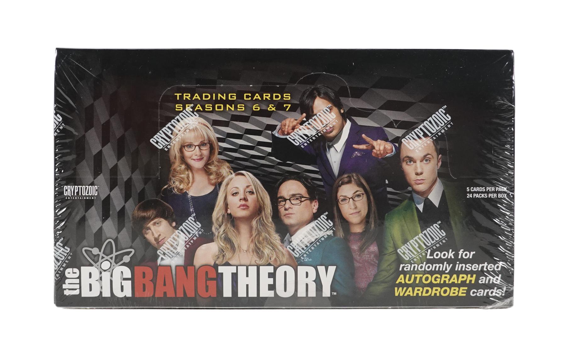 The Big Bang Theory Seasons 6 & 7 Trading Cards Hobby Box (2016