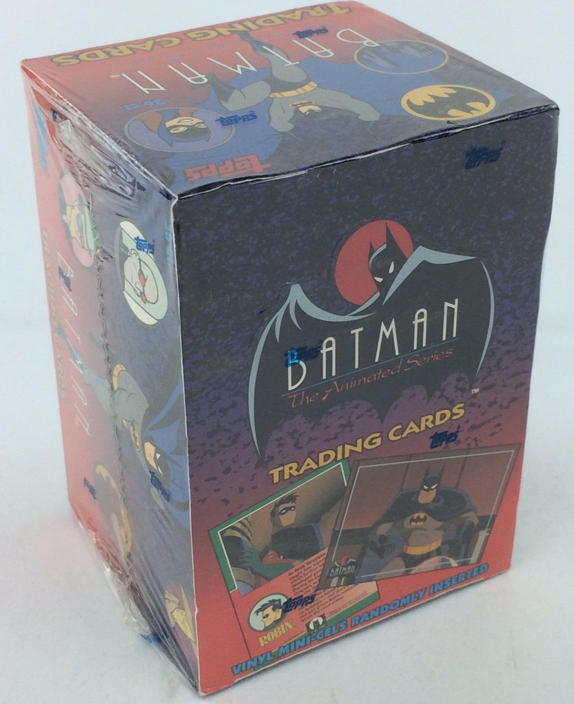 Batman The Animated Series 1 Trading Cards Box (Topps 1993) DA Card World