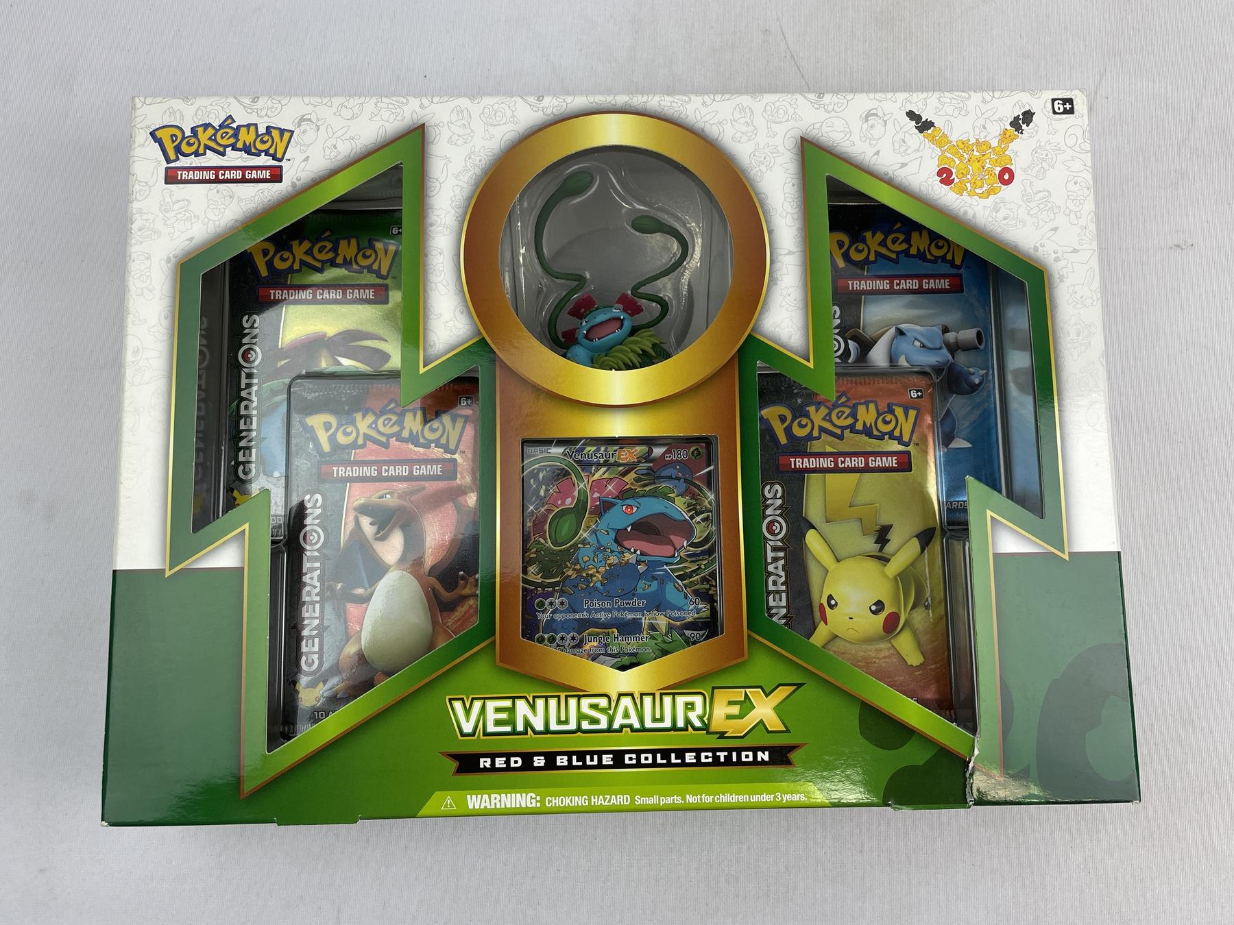 Pokemon Red & Blue Collection Box - Venusaur EX | DA Card World