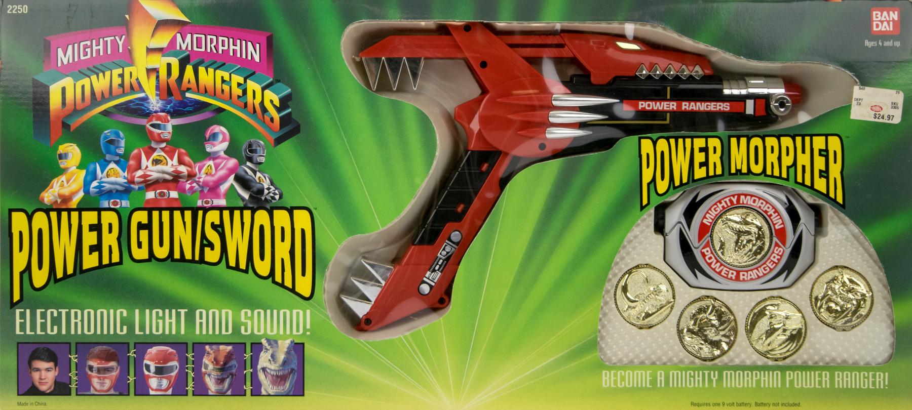 MMPR Mighty Morphin Power Rangers Power Gun/Sword Morpher | eBay