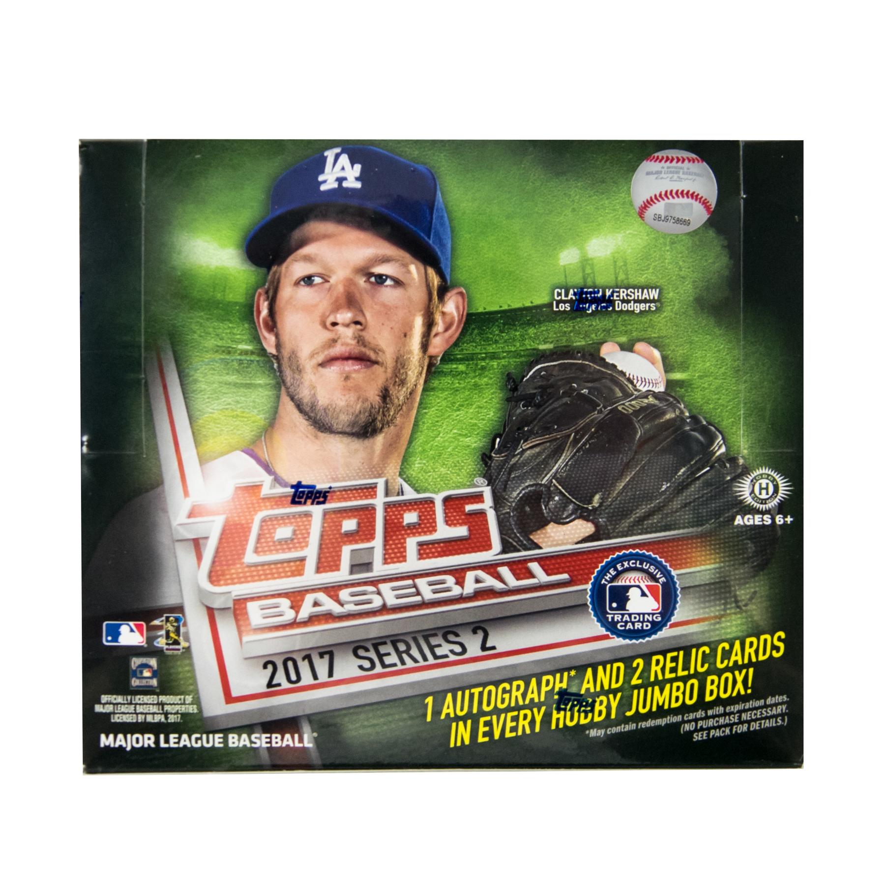 sealed unopened new jumbo retail pack 2017 Topps Series 2 baseball 36 cards