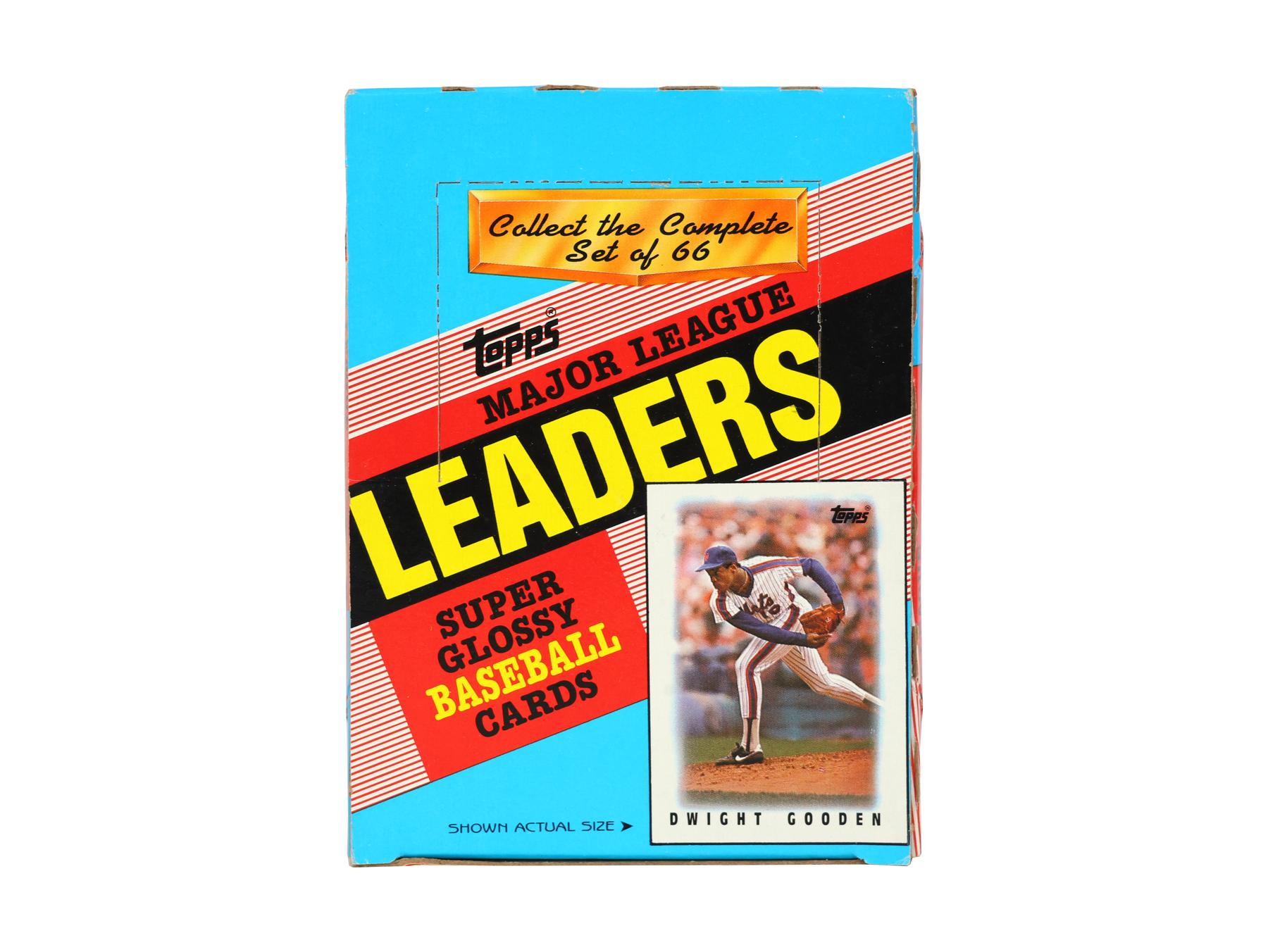 1986 Topps League Leaders (minis) Baseball Wax Box | DA Card