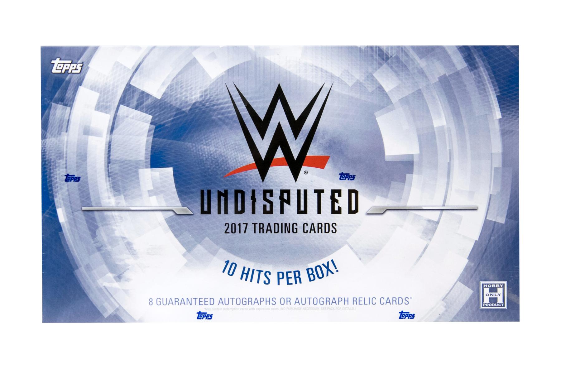 2017 Topps WWE Undisputed Wrestling Hobby Box | DA Card World