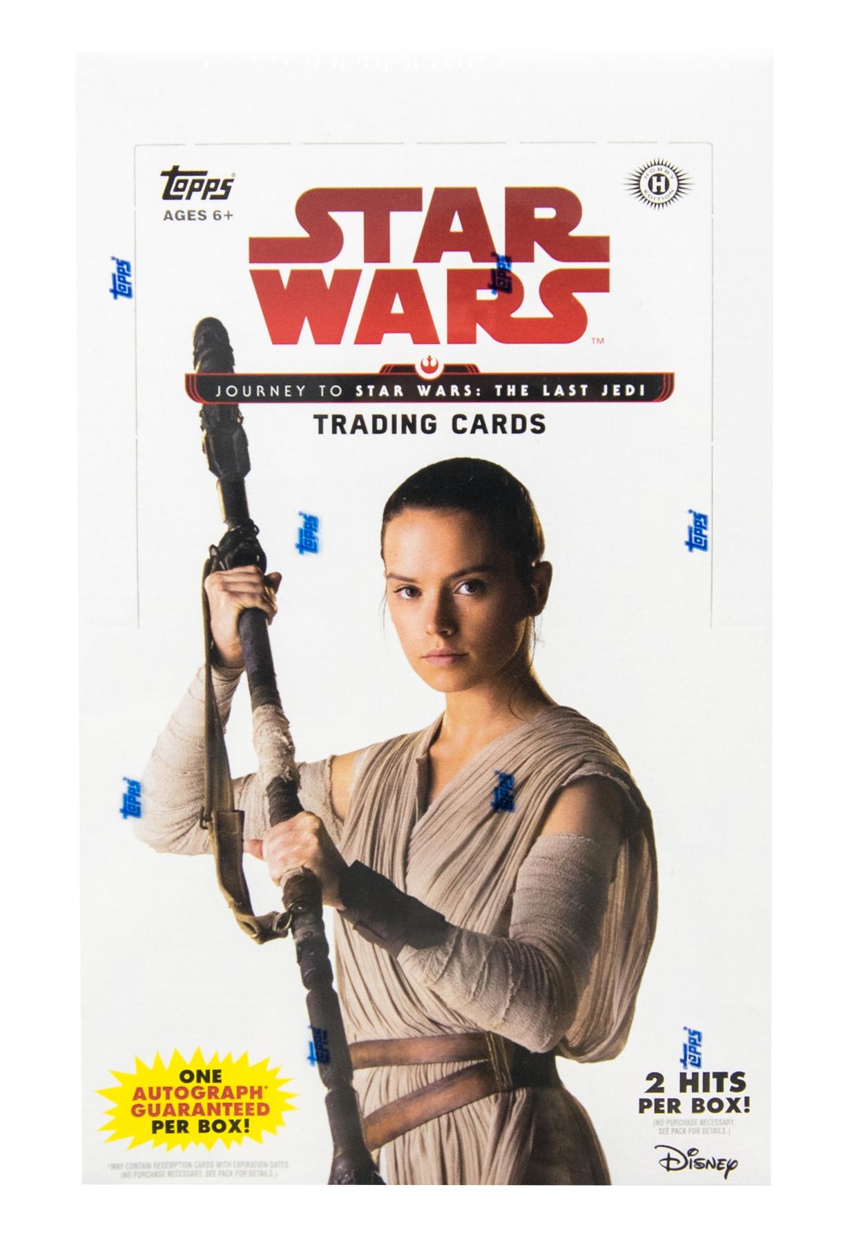 2017 Topps Star Wars Journey to The Last Jedi Hobby Box | DA Card