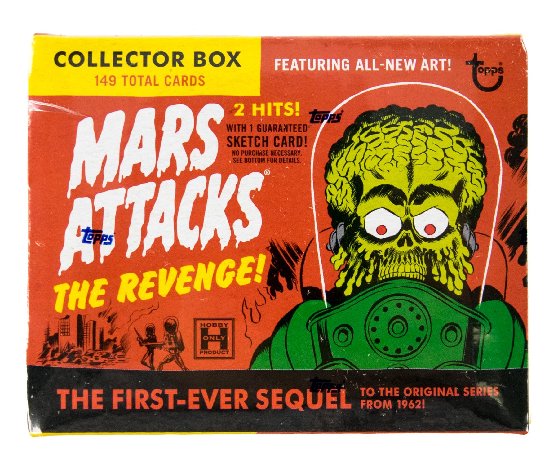 2017 Topps Mars Attacks: The Revenge Trading Cards Hobby Box | DA