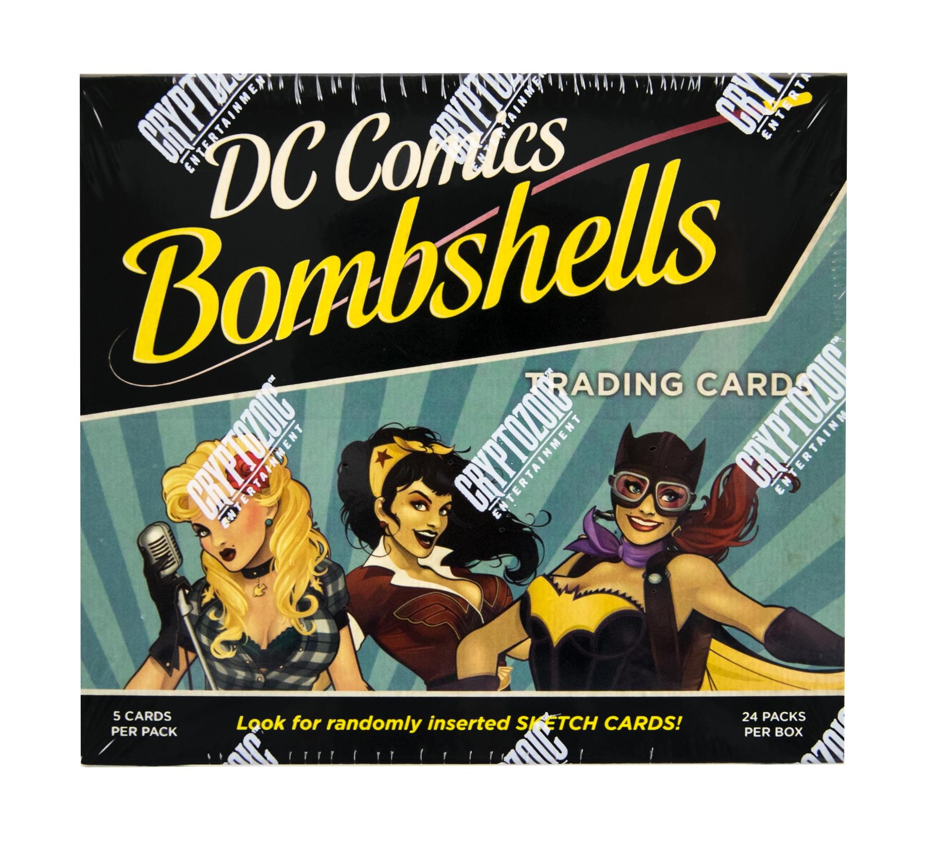 DC Comics Bombshells Trading Cards Box (Cryptozoic 2017