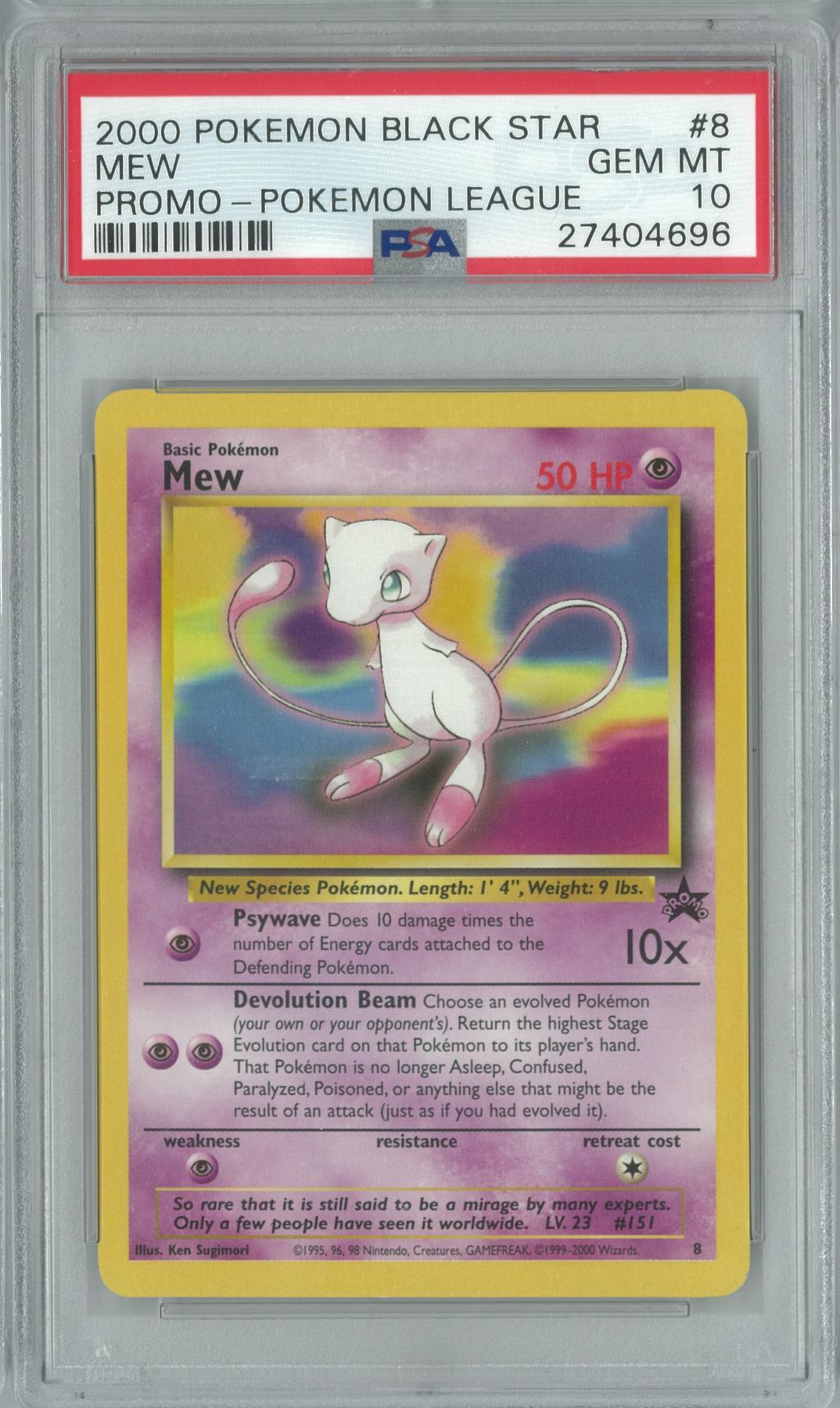 The Pokémon Company Card - Mew - Wizards Black Star Promos - Catawiki